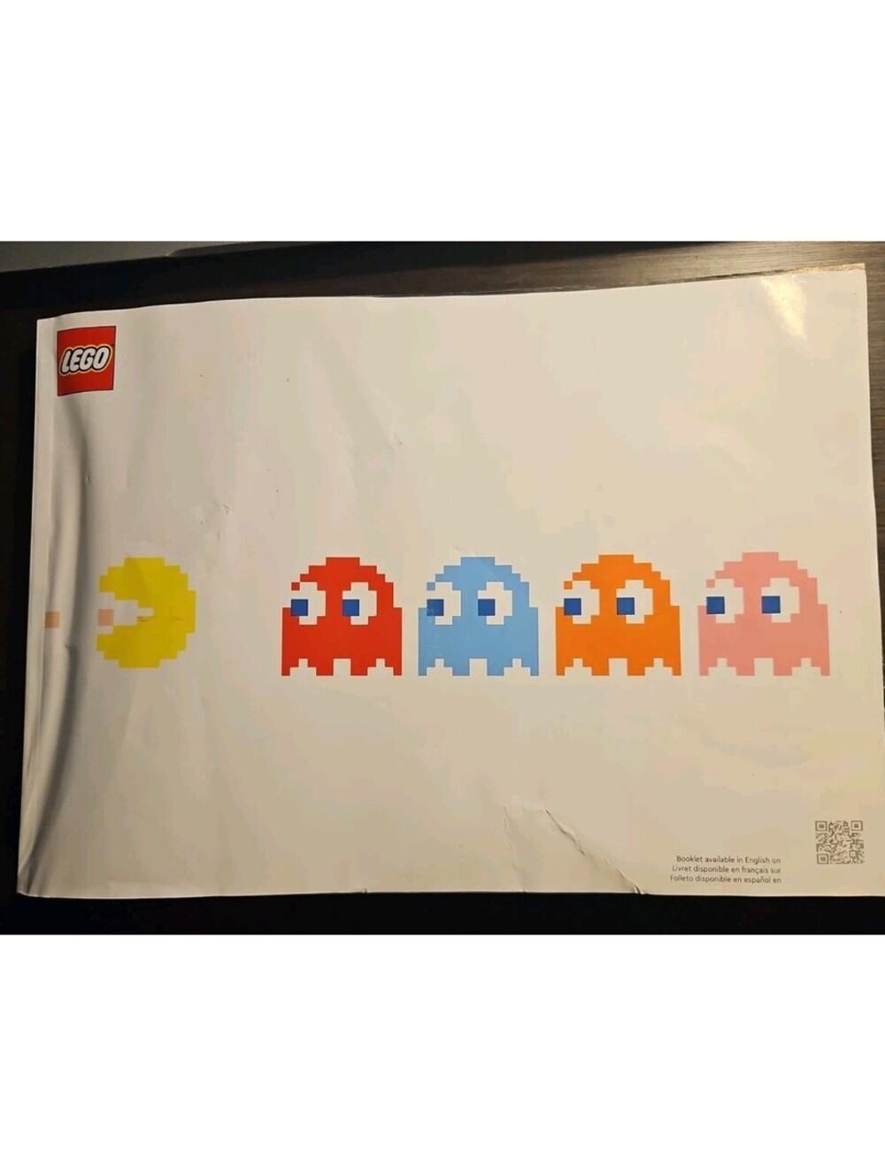 LEGO Icons PAC-MAN Arcade 10323 Building Instruction Manual Book ONLY